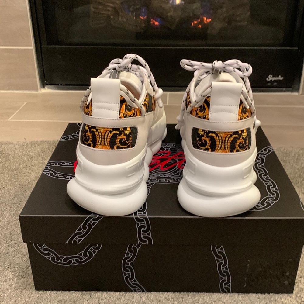 Versace Authentic Chain Reaction Sneakers 👟 - Picture 2 of 6
